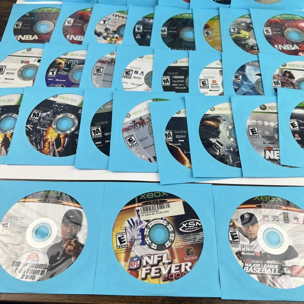 Multi Platform Loose Discs Video Game - Lot Of 42 - AS IS Untested Scratches